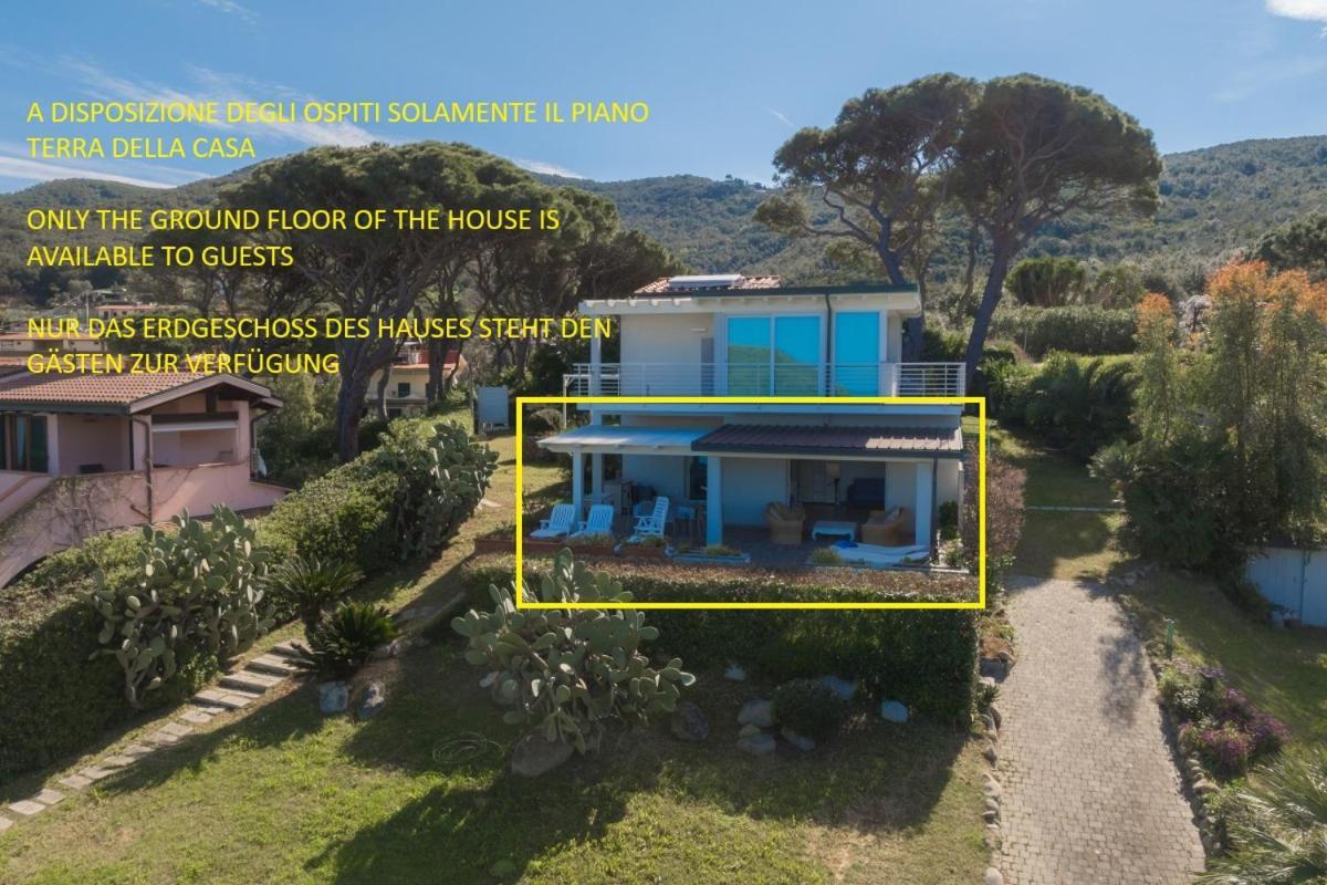 Villetta Biodola Beach Portoferraio Bagian luar foto