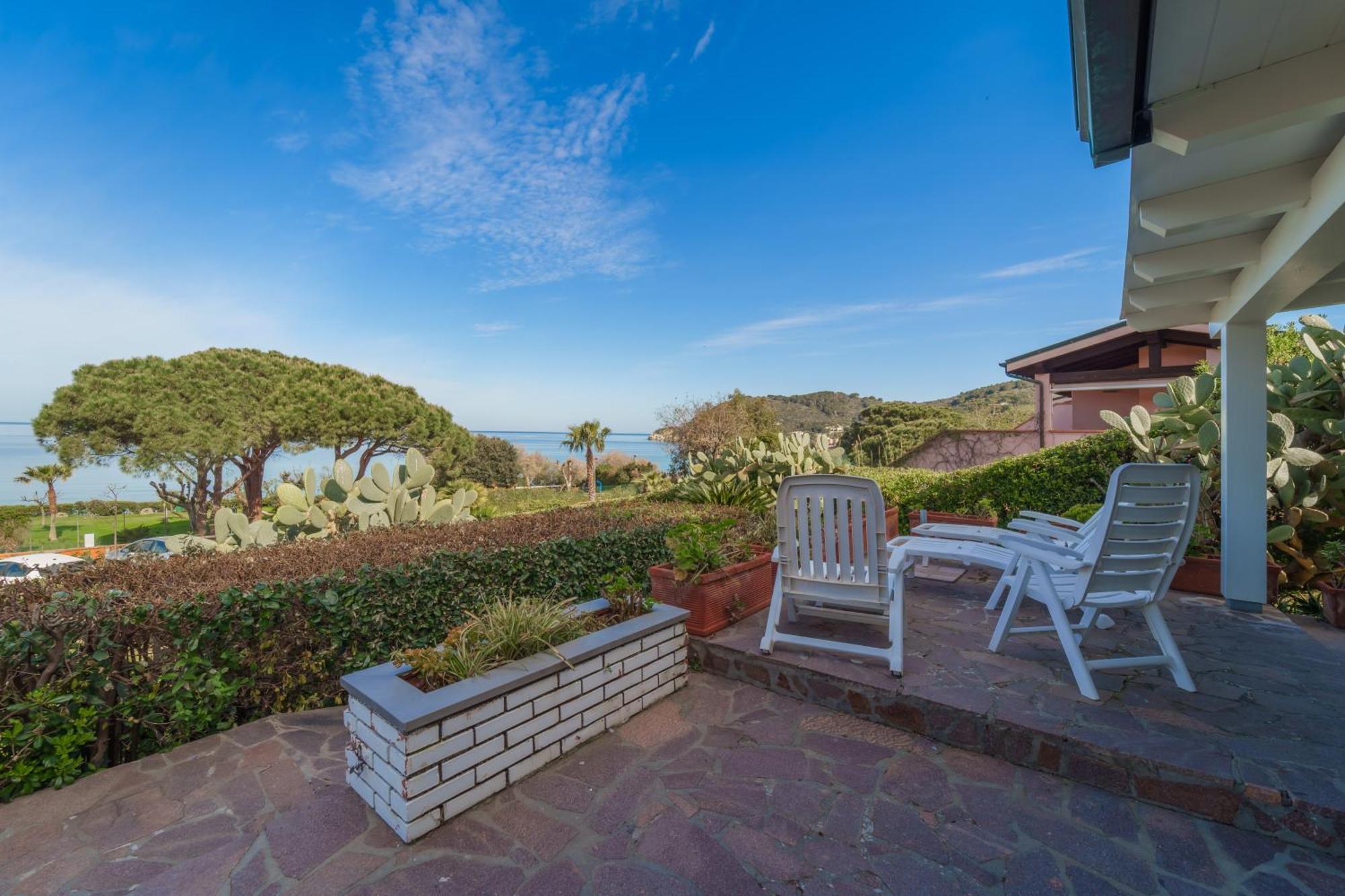 Villetta Biodola Beach Portoferraio Bagian luar foto