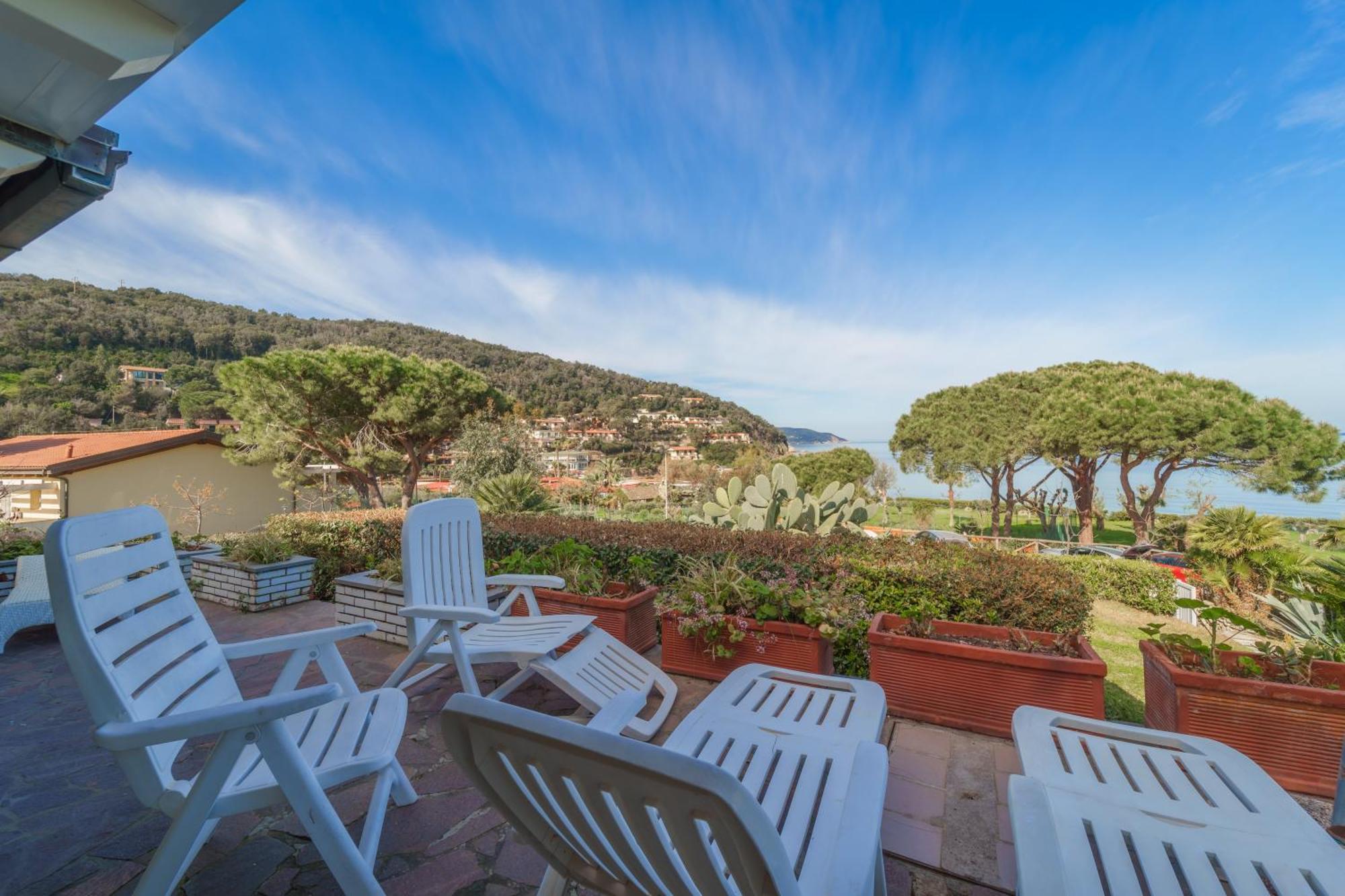 Villetta Biodola Beach Portoferraio Bagian luar foto